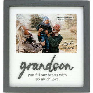 Grandson 7.75" x 8.25" Frame (Holds a 6" x 4" Photo)