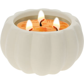 Grateful Hearts 11 oz - 100% Soy Wax Reveal Triple Wick Candle with Matches Scent: Cinnamon Spice