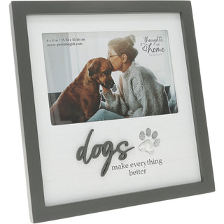 Dogs 7.75" x 8.25" Frame (Holds a 6" x 4" Photo