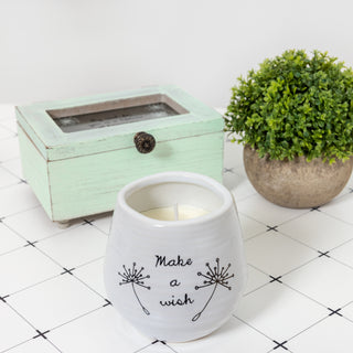 Make a Wish 8 oz - 100% Soy Wax Candle
Scent: Serenity