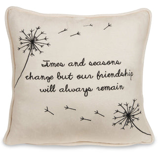 Friendship 12" Micro Suede Pillow