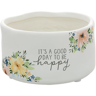 Happy 8 oz - 100% Soy Wax Reveal Candle Scent: Tranquility