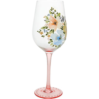Beautiful Mom 16 oz Wine Glass