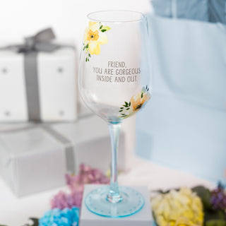 Gorgeous Friend 16 oz Wine Glass