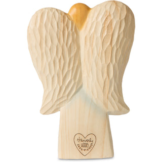 Mother's Love 7" Angel Holding Flower