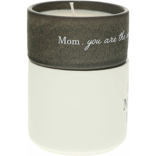 Mom Stacking Mug and Candle Set 100% Soy Wax Scent: Tranquility