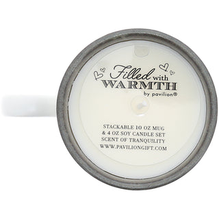 Mom Stacking Mug and Candle Set 100% Soy Wax Scent: Tranquility