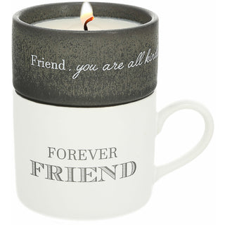 Friend Stacking Mug and Candle Set
100% Soy Wax Scent: Tranquility