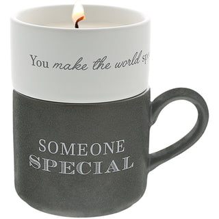 Someone Special Stacking Mug and Candle Set
100% Soy Wax Scent: Tranquility