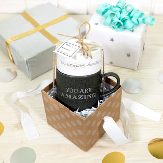 Amazing Stacking Mug and Candle Set 100% Soy Wax Scent: Tranquility