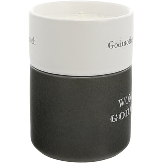 Godmother Stacking Mug and Candle Set 100% Soy Wax Scent: Tranquility