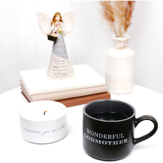 Godmother Stacking Mug and Candle Set
100% Soy Wax Scent: Tranquility