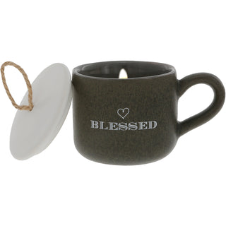 Blessed 2 oz Mini Mug 100% Soy Wax Candle
Scent: Tranquility