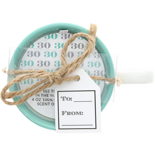 30 Stacking Mug and Candle Set 100% Soy Wax Scent: Tranquility