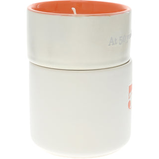 50 Stacking Mug and Candle Set 100% Soy Wax Scent: Tranquility