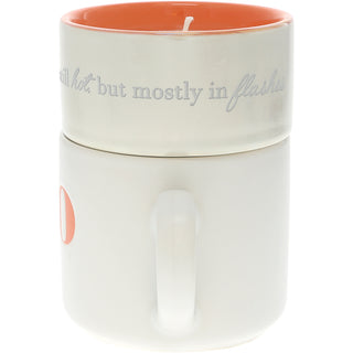 50 Stacking Mug and Candle Set 100% Soy Wax Scent: Tranquility