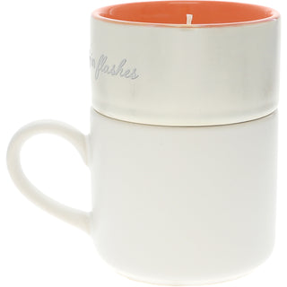 50 Stacking Mug and Candle Set 100% Soy Wax Scent: Tranquility