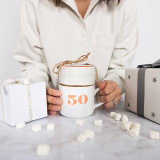 50 Stacking Mug and Candle Set 100% Soy Wax Scent: Tranquility