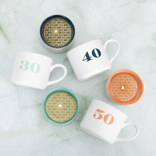 50 Stacking Mug and Candle Set 100% Soy Wax Scent: Tranquility