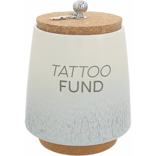 Tattoo 6.5" Ceramic Savings Bank