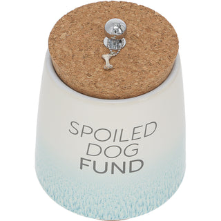 Spoiled Dog 6.5" Ceramic Savings Bank