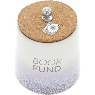 Book Fund 6.5" Ceramic Savings Bank