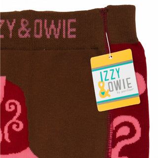 Red and Pink Cowgirl Baby Leggings