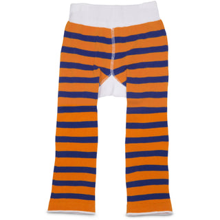 Orange and Blue Lacrosse Baby Leggings