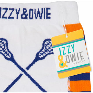 Orange and Blue Lacrosse 6-12 Months Baby Leggings