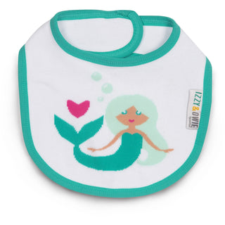 Seafoam Mermaid  Baby Bib