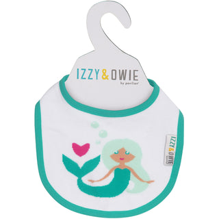 Seafoam Mermaid  Baby Bib