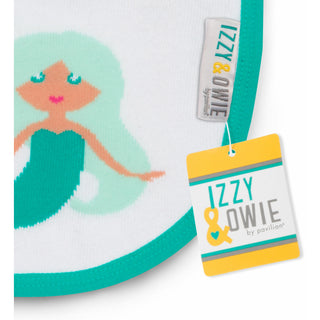 Seafoam Mermaid  Baby Bib