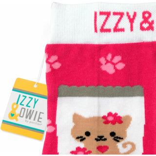 Pink Kitty 6-12 Months Baby Shorts