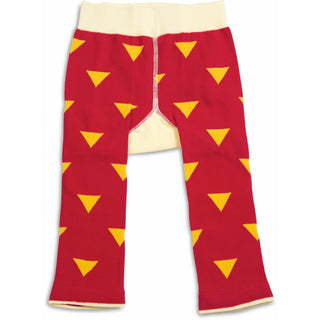 Red and Orange Pizza Baby Leggings