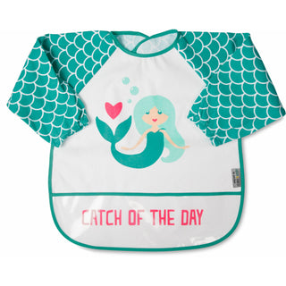 Seafoam Mermaid One Size Fits All Toddler Smock