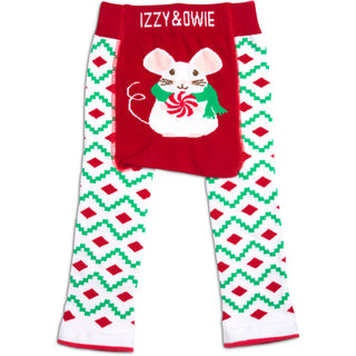Christmas Mouse 6-12 Months Baby Leggings
