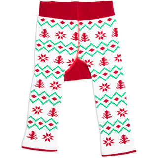 Christmas Polar Bear 6-12 Months Baby Leggings