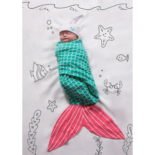 Mermaid Baby Beanie
