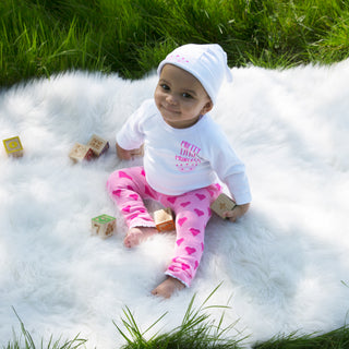 Princess 0-6 Months 3/4 Length Sleeve Onesie