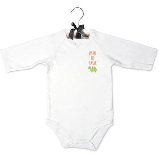Dino 0-6 Months 3/4 Length Sleeve Onesie