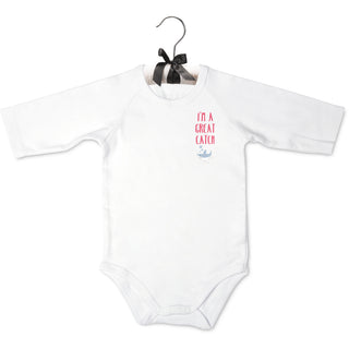 Shark 6-12 Months 3/4 Length Sleeve Onesie