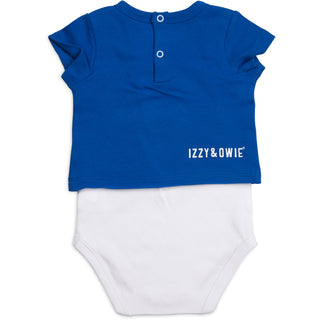 Blue Puppy 6-12 Months Shw-onesie