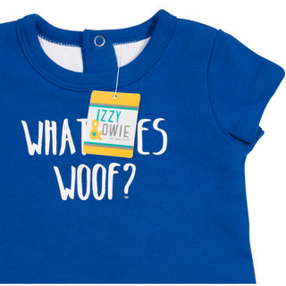 Blue Puppy 6-12 Months Shw-onesie
