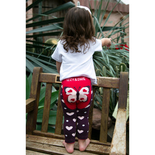 Butterfly Hearts Baby Leggings