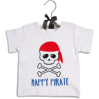 Happy Pirate 12-24 Months White T-Shirt