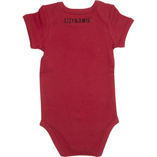 Lion 6-12 Months Red Onesie