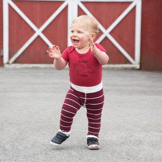 Lion 6-12 Months Red Onesie