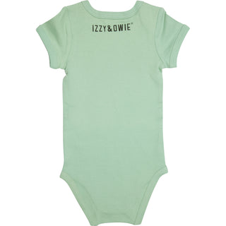 Fox 6-12 Months Green Onesie