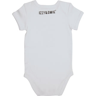 Monkey 6-12 Months Gray Onesie