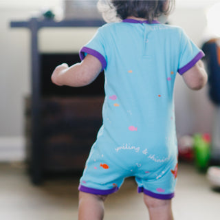 Mermaid Princess 6-12 Months Romper
